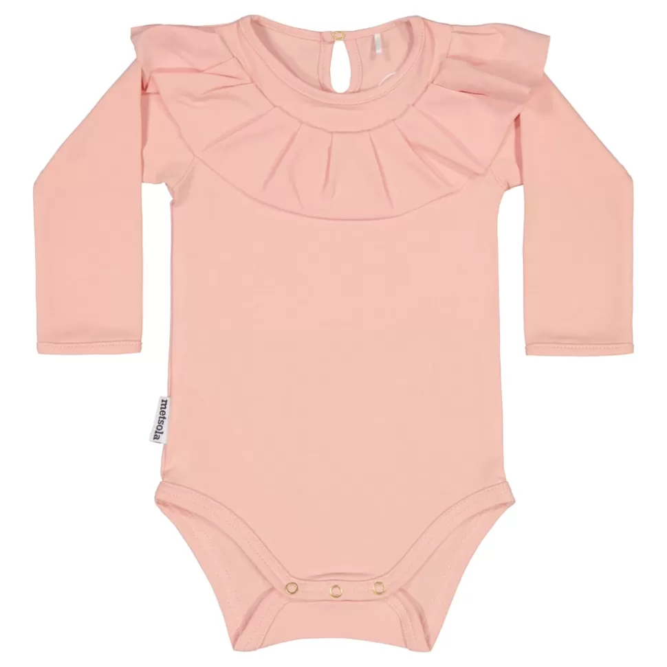 Store Metsola Basic Frilla Body, Peony