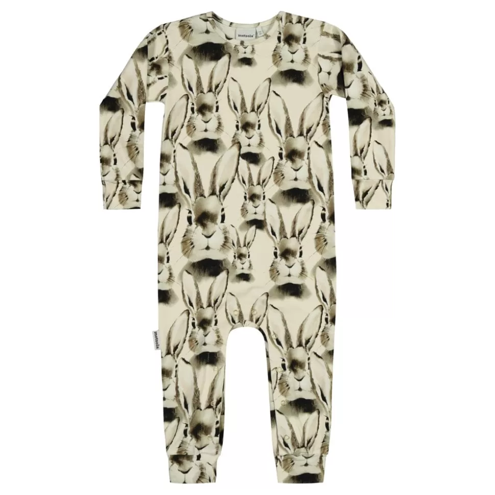 Sale Metsola Bunny Natural Onesie -Haalari