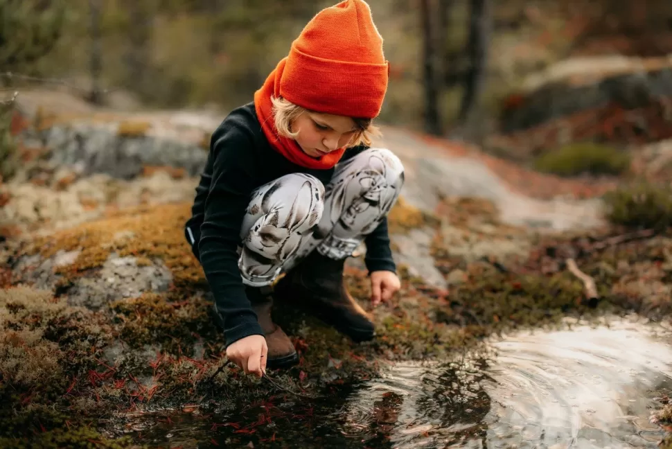 New Metsola Chilly Beanie -Merinovillapipo | Pumpkin