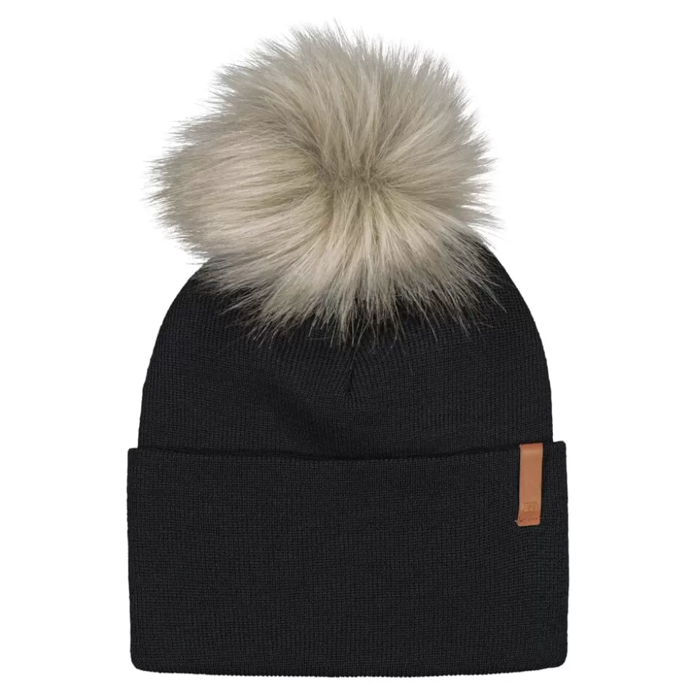 Outlet Metsola Crystal Beanie -Merinovillapipo | Black