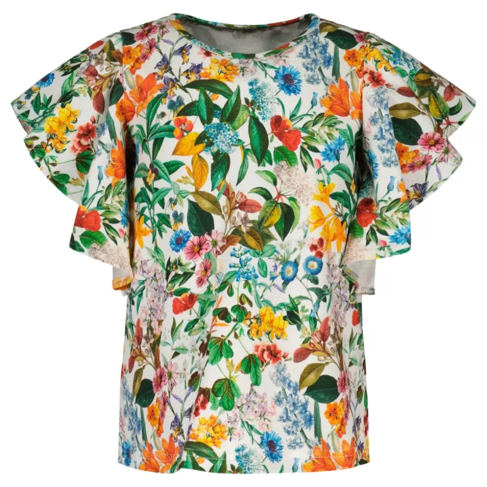 Discount Metsola June Frilla Shirt Ss, Multicolour