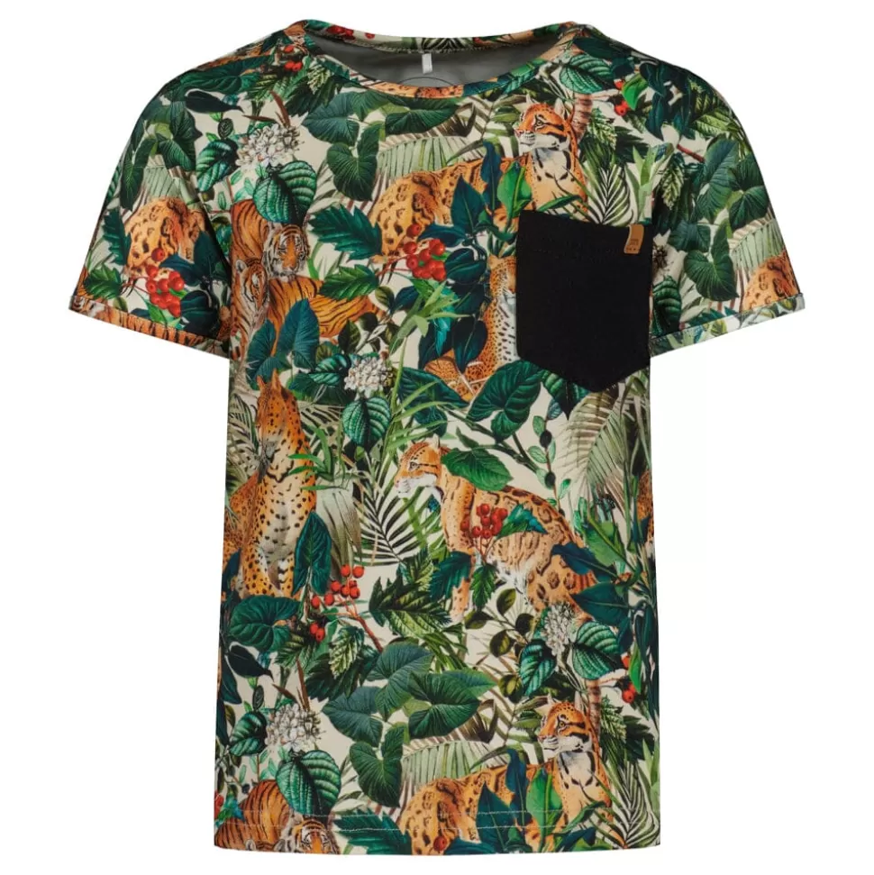 New Metsola Jungle Boogie T-Shirt Ss, Multicolour