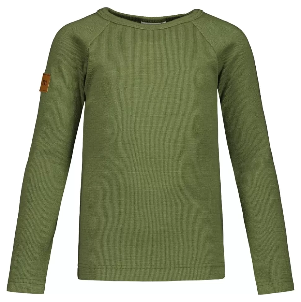 Sale Metsola Merino Rib -Paita | Jungle Green