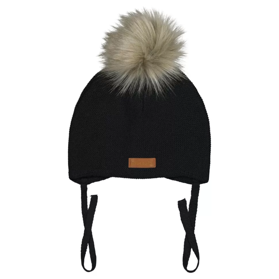 New Metsola Mini Crystal Hat -Merinovillapipo | Black