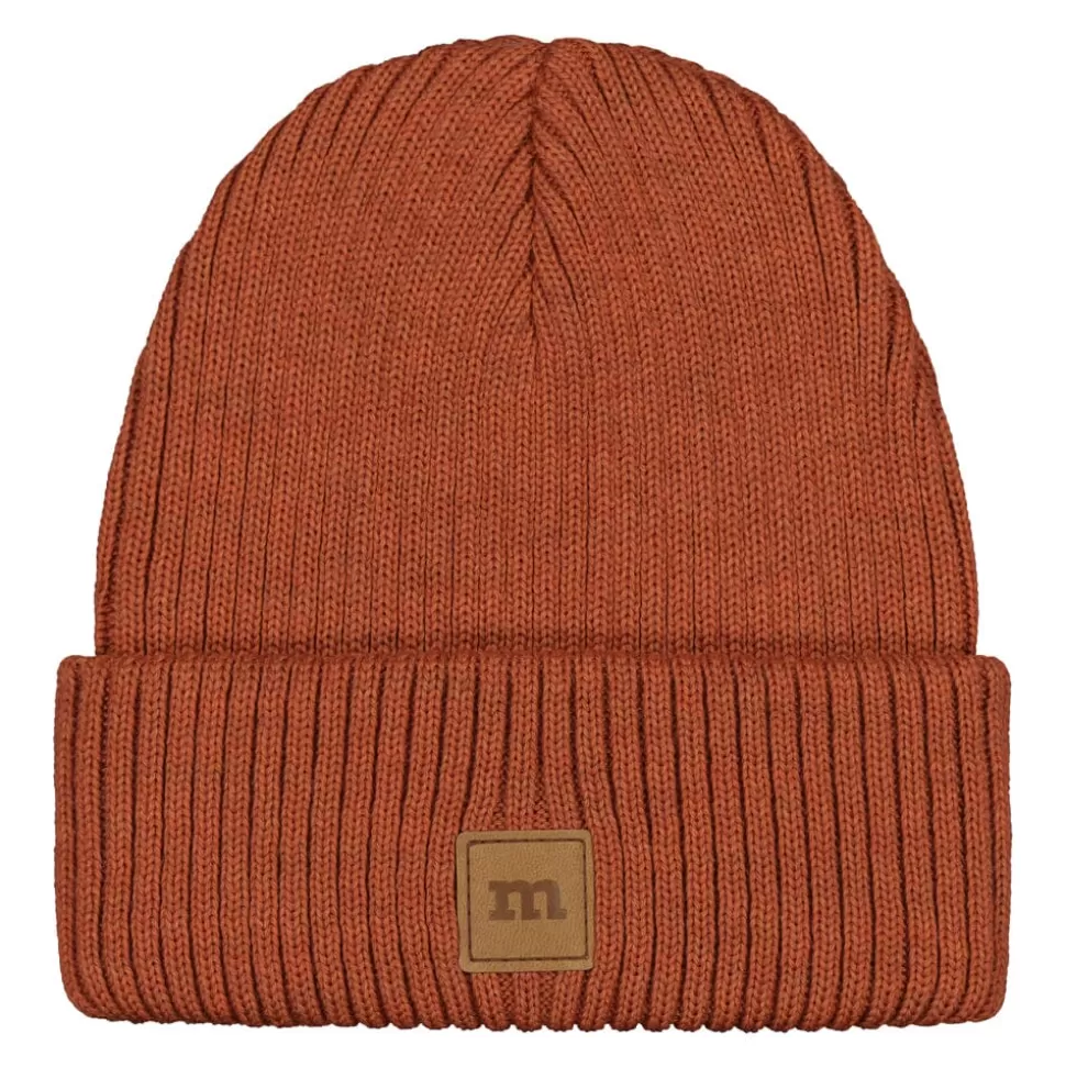 Discount Metsola One Colour Beanie -Merinovillapipo | Pumpkin