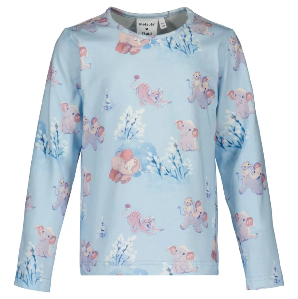 Discount Metsola Sleepy Heads -Pyjamasetti | Dreamy Blue