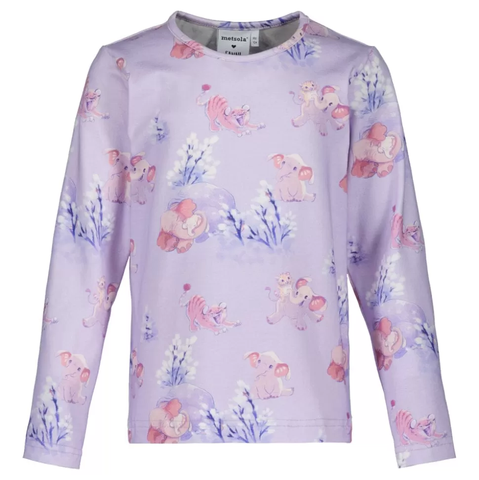 Clearance Metsola Sleepy Heads -Pyjamasetti | Dreamy Lilac