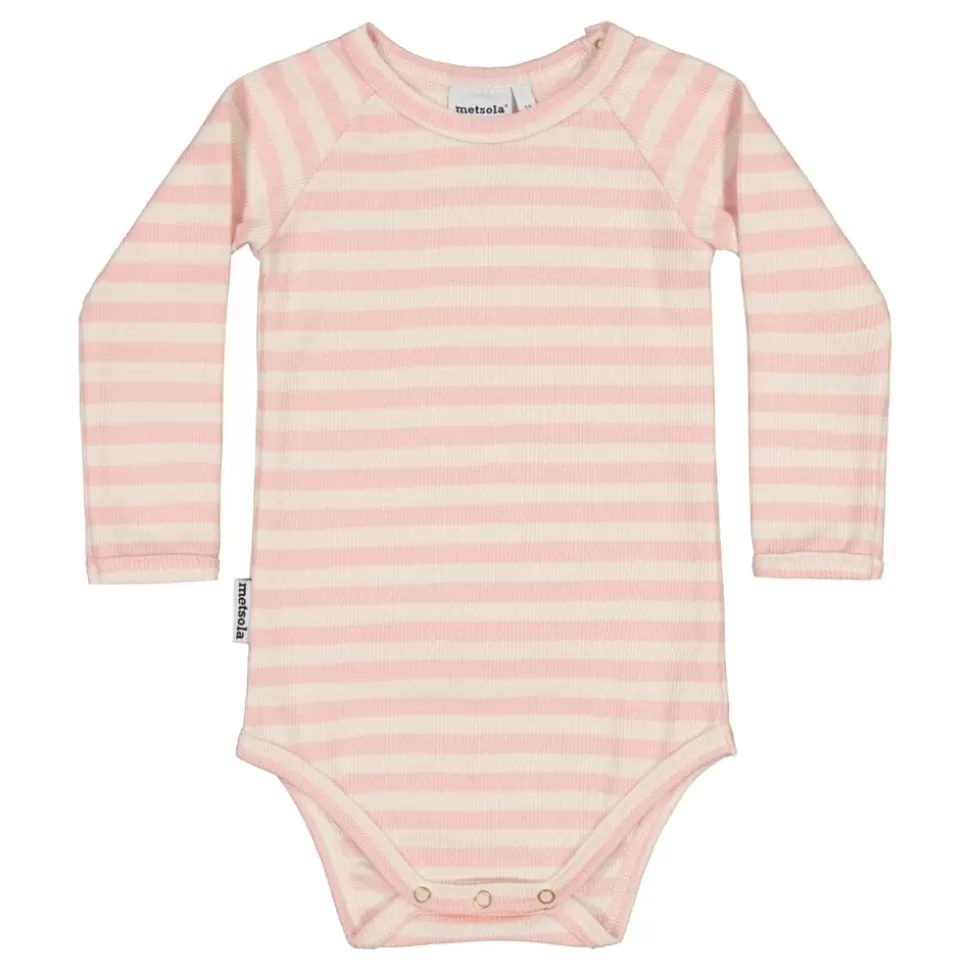 Hot Metsola Striped Rib -Body | Peony/ Vanilla