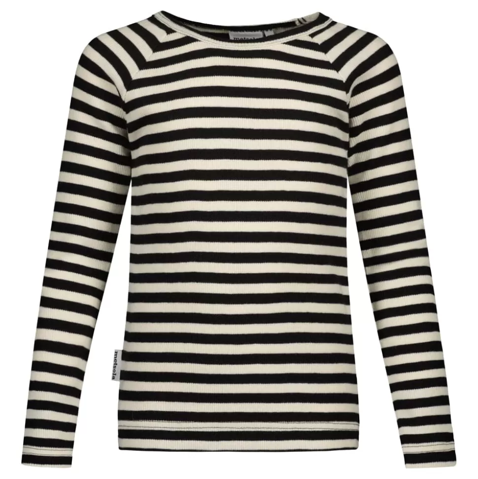 Online Metsola Striped Rib -Paita | Licorice/ Vanilla