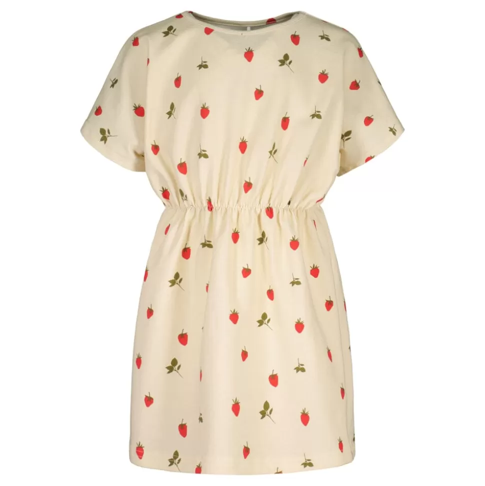 New Metsola Sweet Berries Short Dress, Vanilla